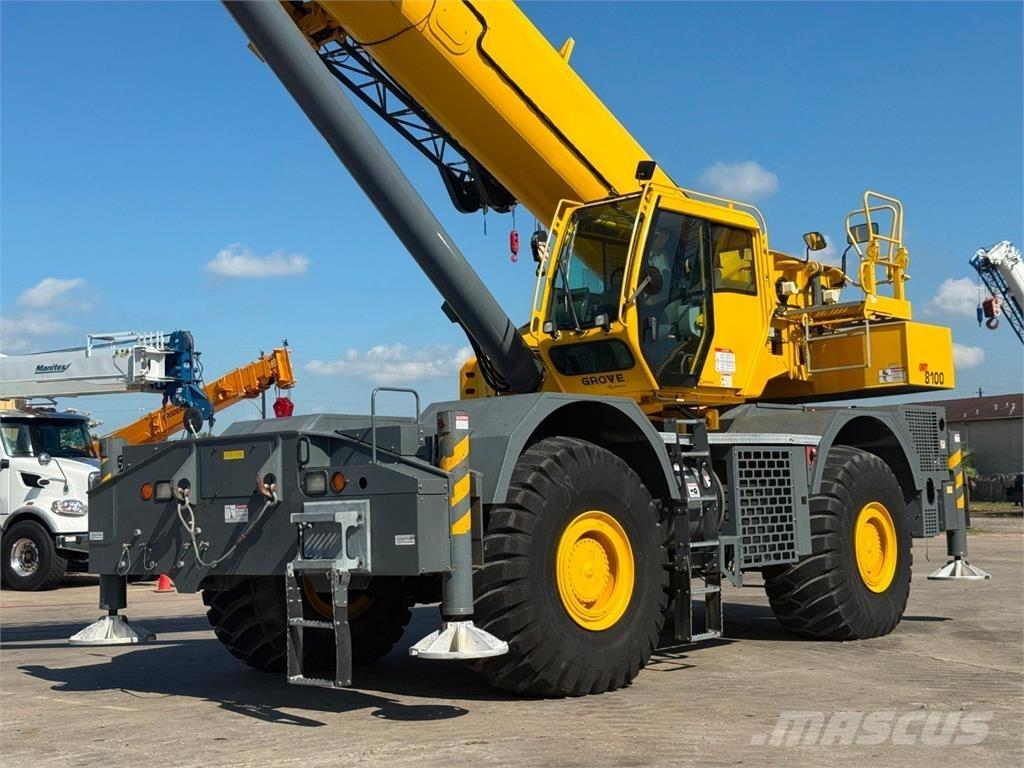Grove GRT8100 Кранове за тежък терен