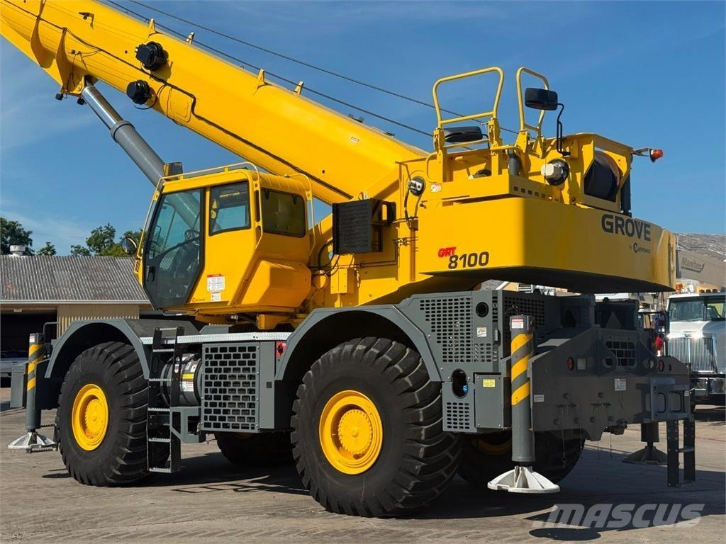 Grove GRT8100 Кранове за тежък терен