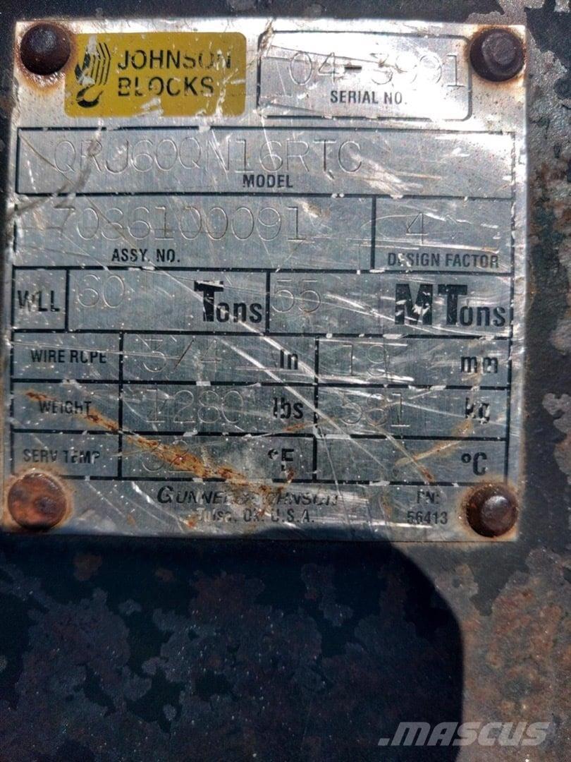  McKissick Части и оборудване за кранове
