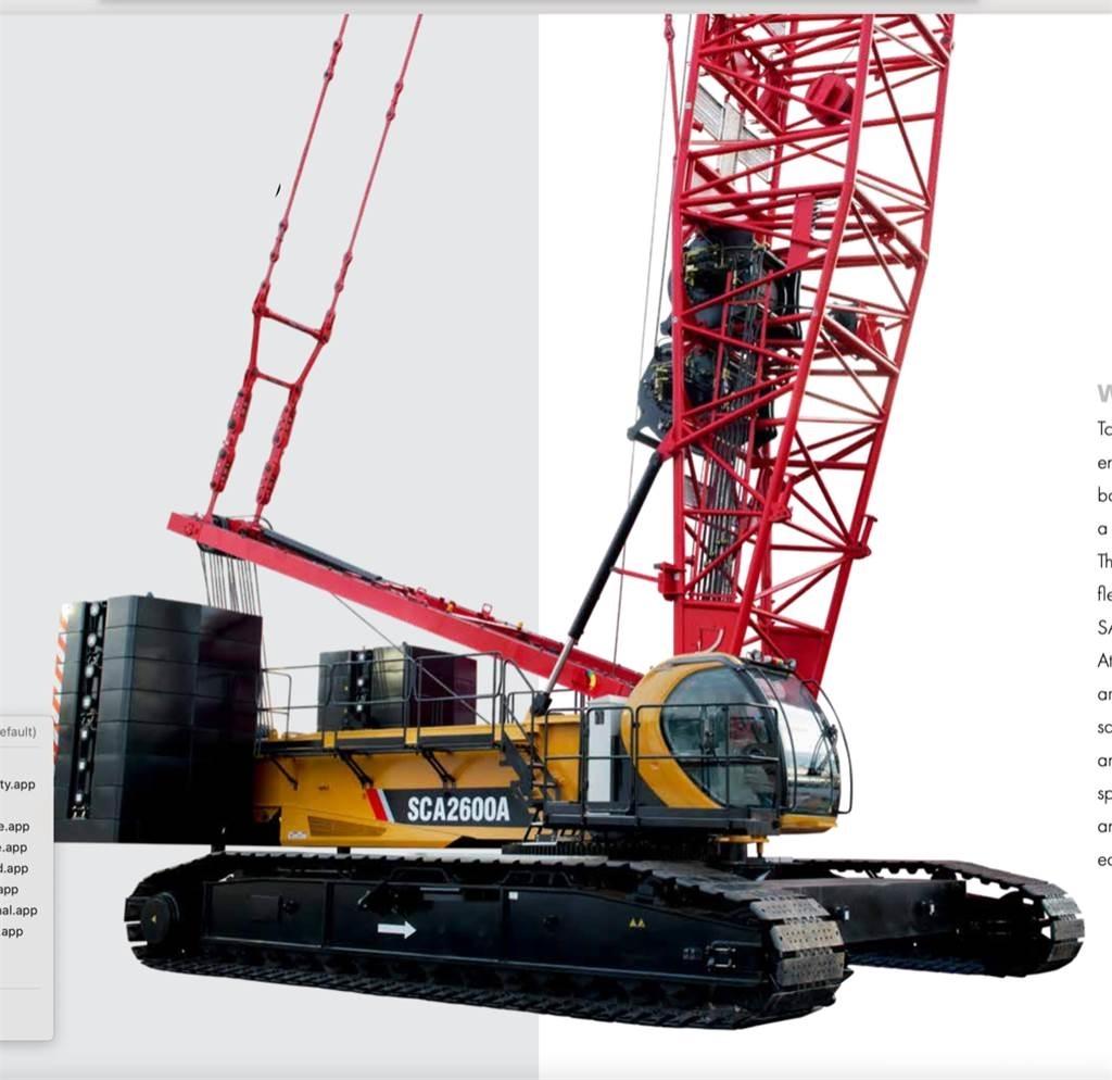 Sany SCA2600A Верижни кранове
