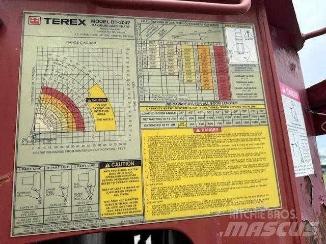 Terex BT 2047 Автокранове