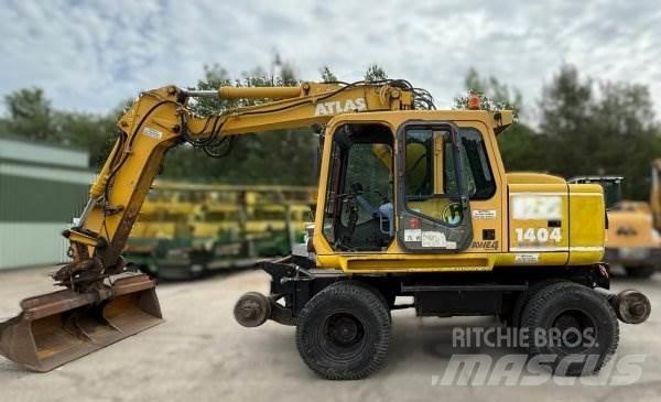 Atlas 1404 KZW Awe4 Колесни екскаватори