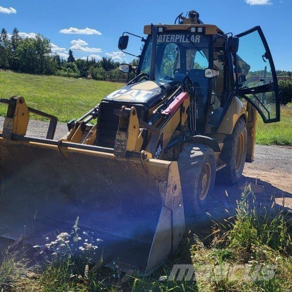 CAT 428 E Товарач със заден ексватор