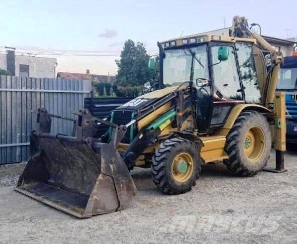 CAT 432 D-2 Товарач със заден ексватор
