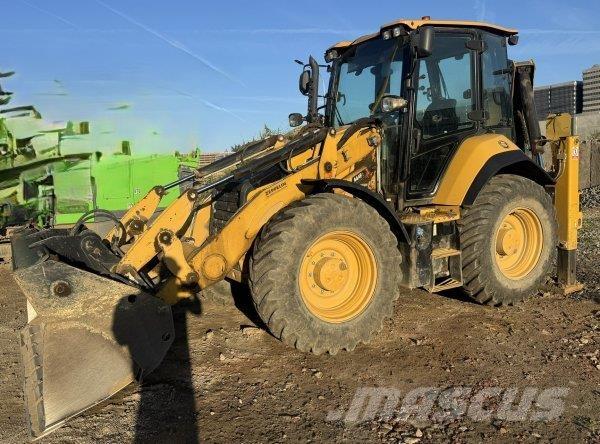 CAT 444 F2 Товарач със заден ексватор