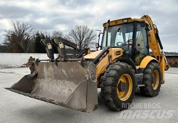JCB 4 CX Товарач със заден ексватор