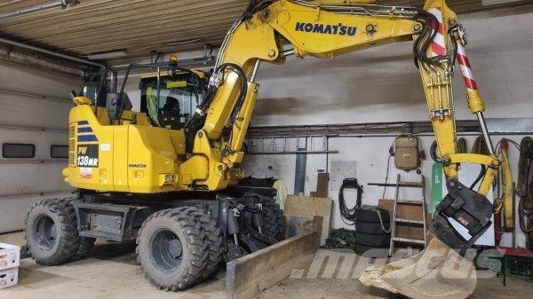 Komatsu PW 138 MR Колесни екскаватори