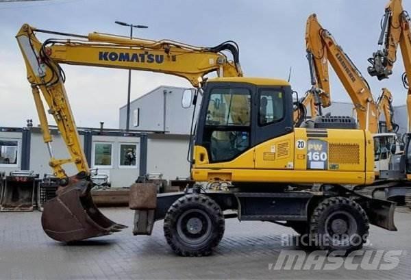 Komatsu PW 160-7E0 Колесни екскаватори