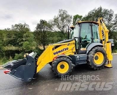 Komatsu WB 97 R8 Товарач със заден ексватор