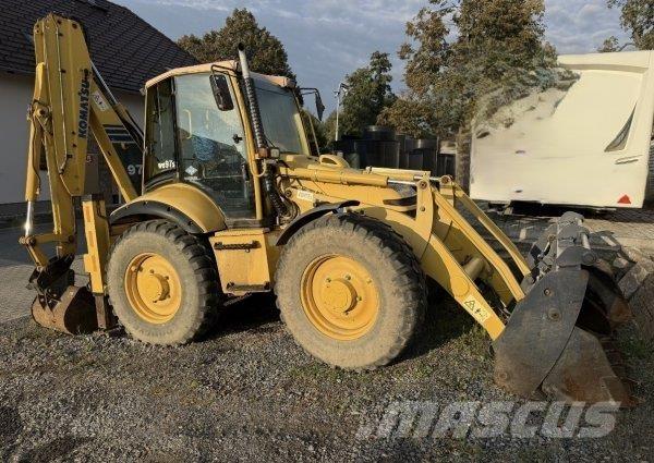 Komatsu WB 97 S2 Товарач със заден ексватор