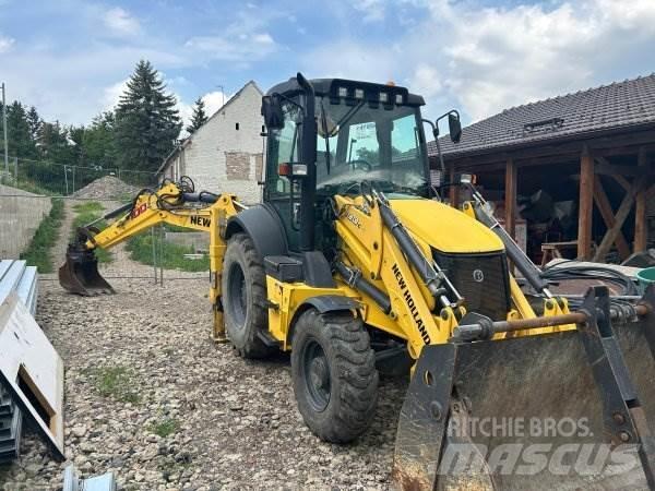 New Holland B100C Товарач със заден ексватор