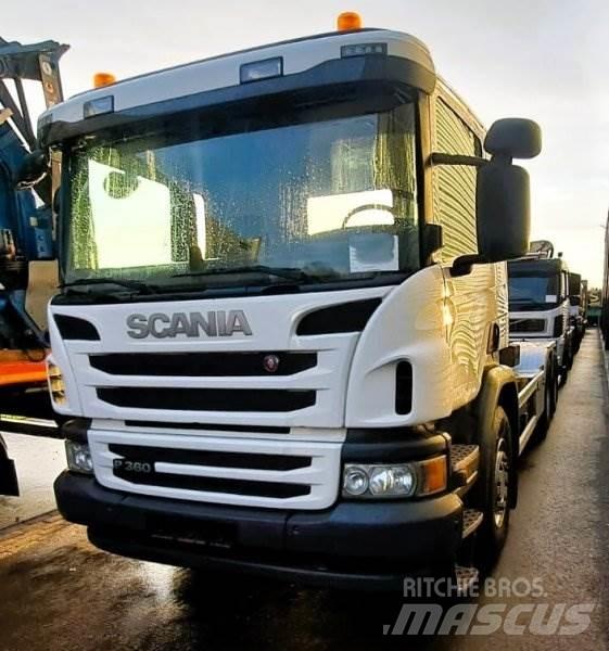 Scania P 360 Камиони с кран с кука