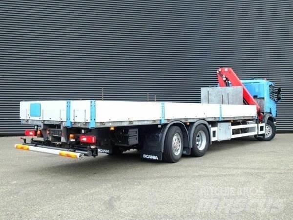 Scania P320 + Effer Автокранове