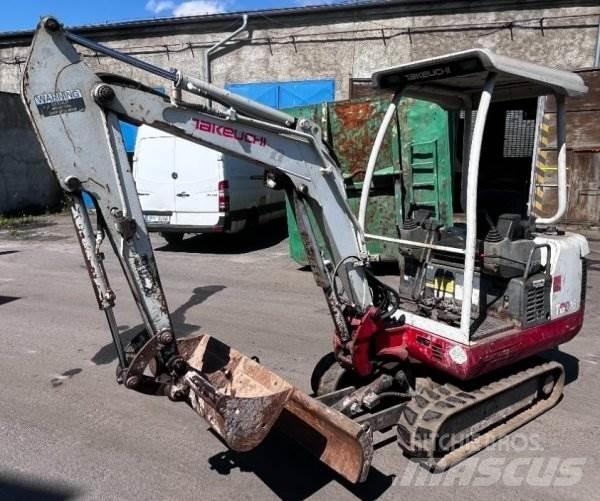 Takeuchi TB 016 Мини екскаватори < 7 т