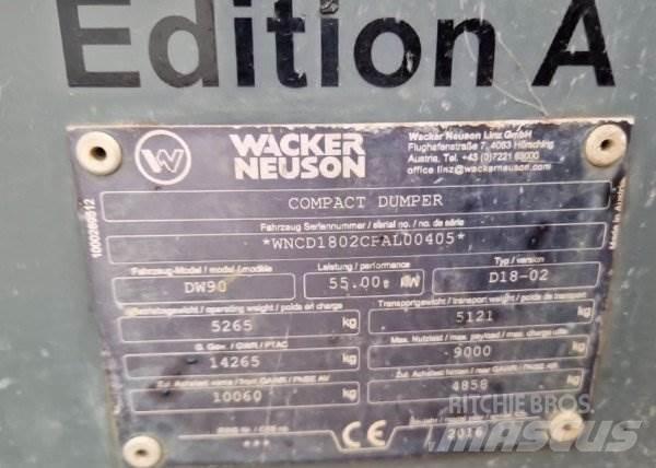 Wacker Neuson DW 90 Твърди самосвали

