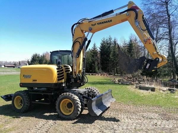 Yanmar B110 W Style Колесни екскаватори