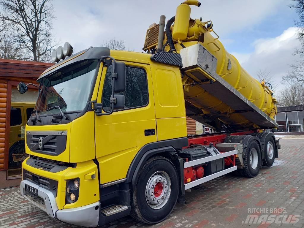 Volvo FMX 450, VACUUM Комби / вакуум камиони
