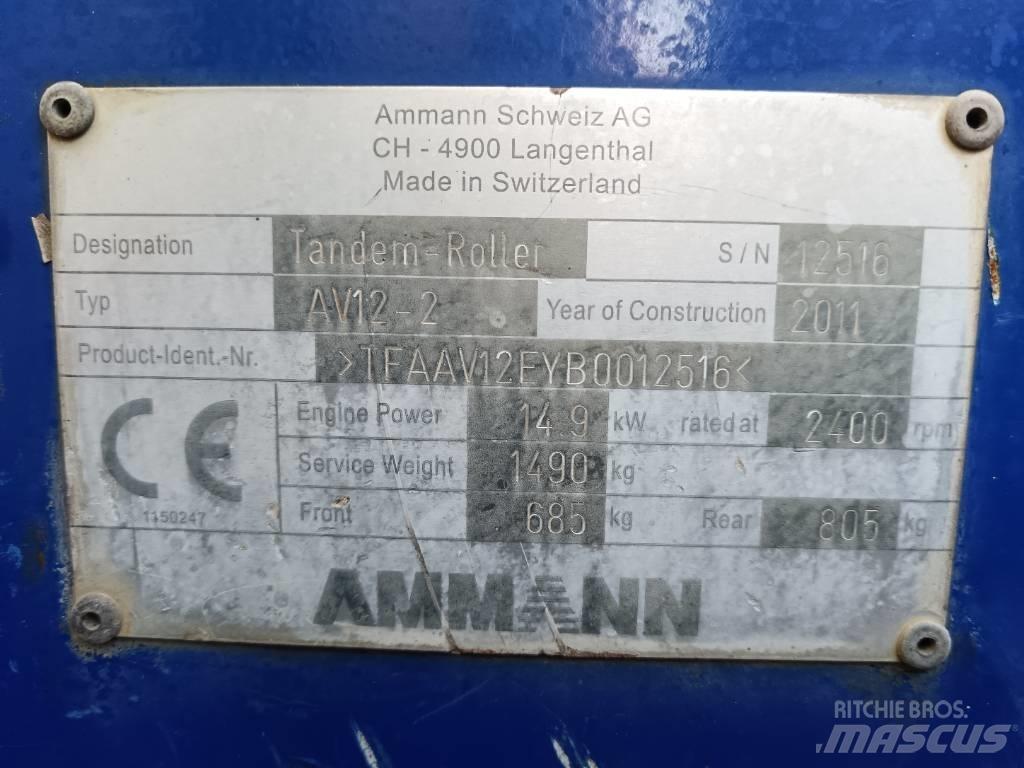 Ammann AV 12-2 Двойни барабанни ролки
