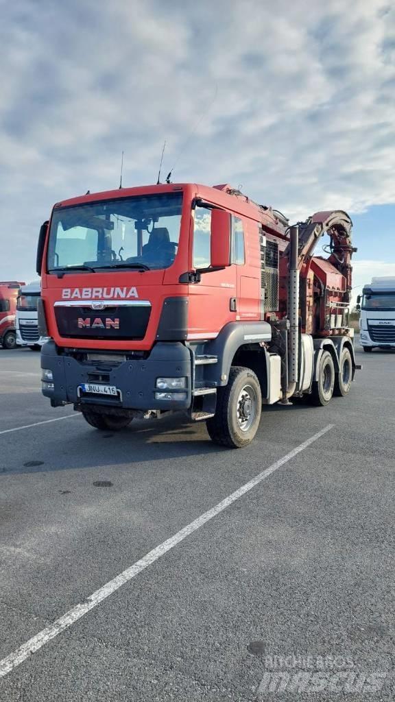 MAN TGS 26.540 6X6 Дробилки за клони