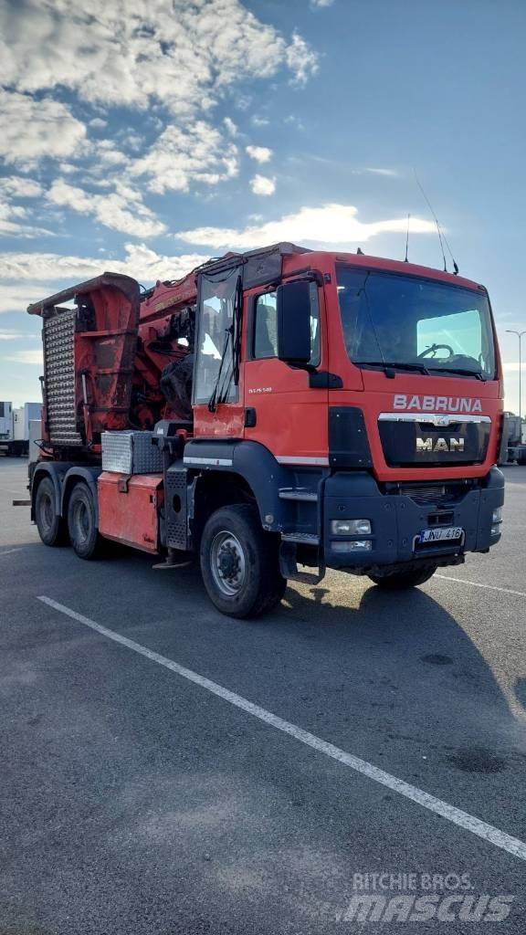 MAN TGS 26.540 6X6 Дробилки за клони