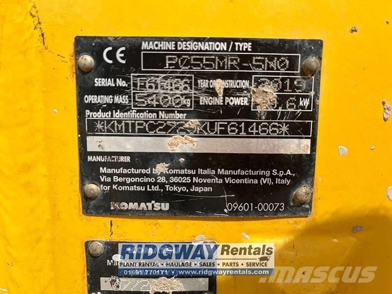 Komatsu PC 55 MR-5 Мини екскаватори < 7 т