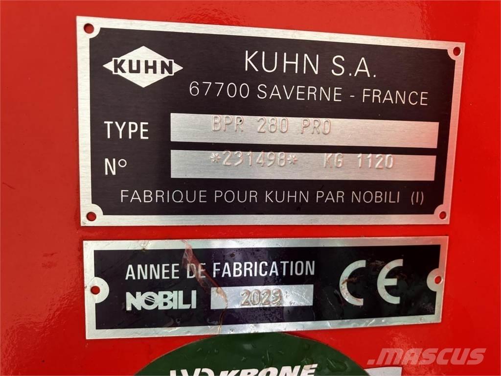 Kuhn BPR 280 Pro Стъблорезачки