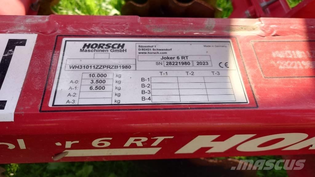 Horsch Joker 6RT Дискови брани