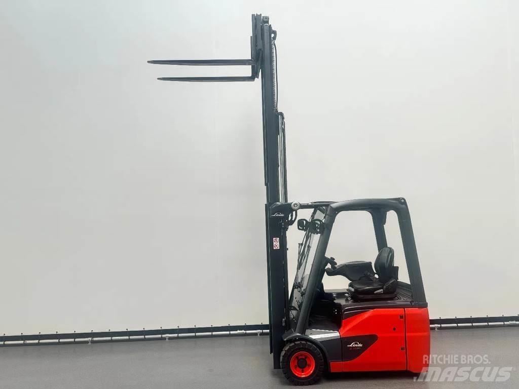 Linde 386 E 14-02 Електрически вилични кари-повдигачи