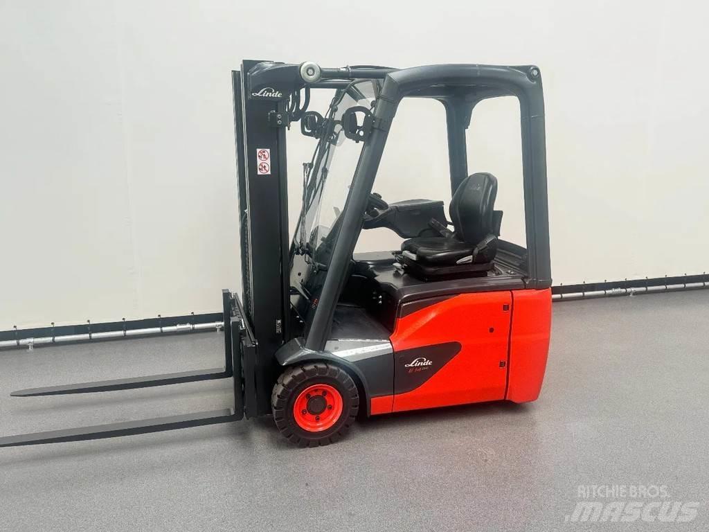 Linde 386 E 14-02 Електрически вилични кари-повдигачи