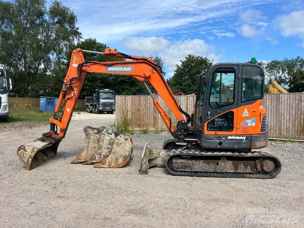 Doosan DX 63-3 Мини екскаватори < 7 т