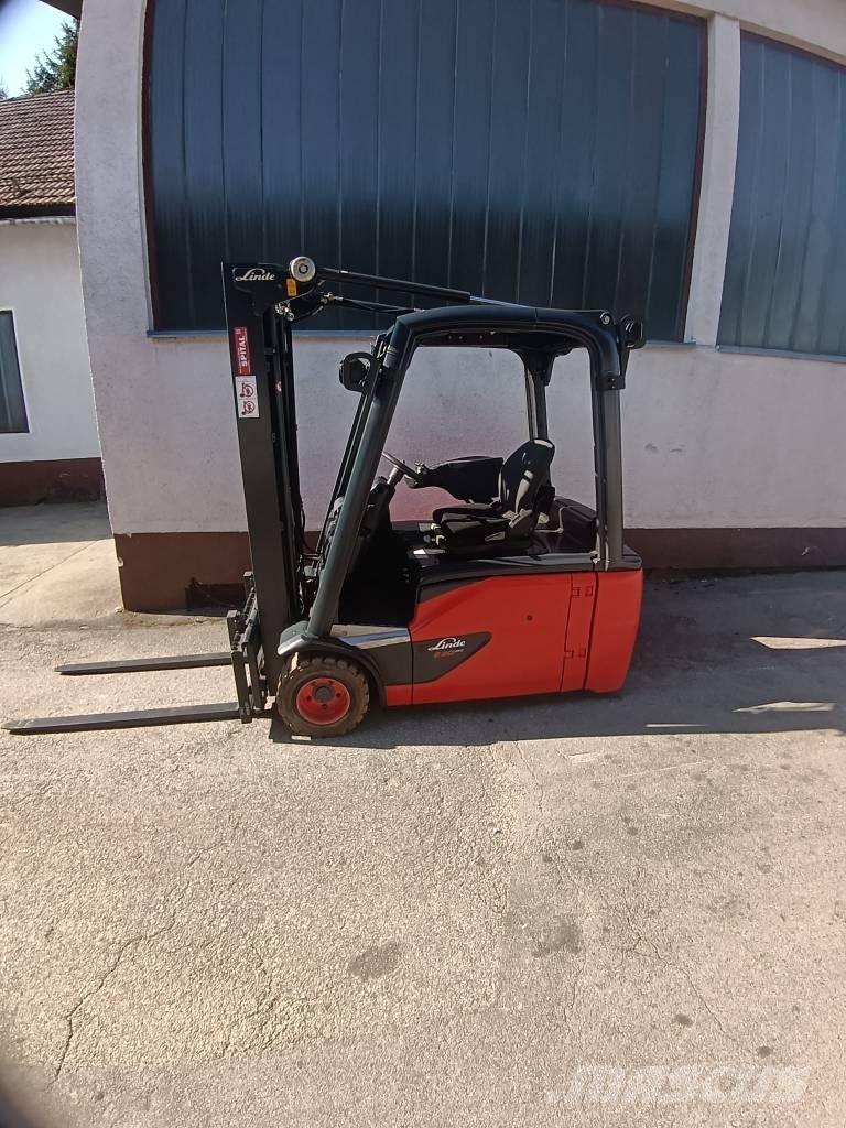 Linde E20L-02-386 Електрически вилични кари-повдигачи