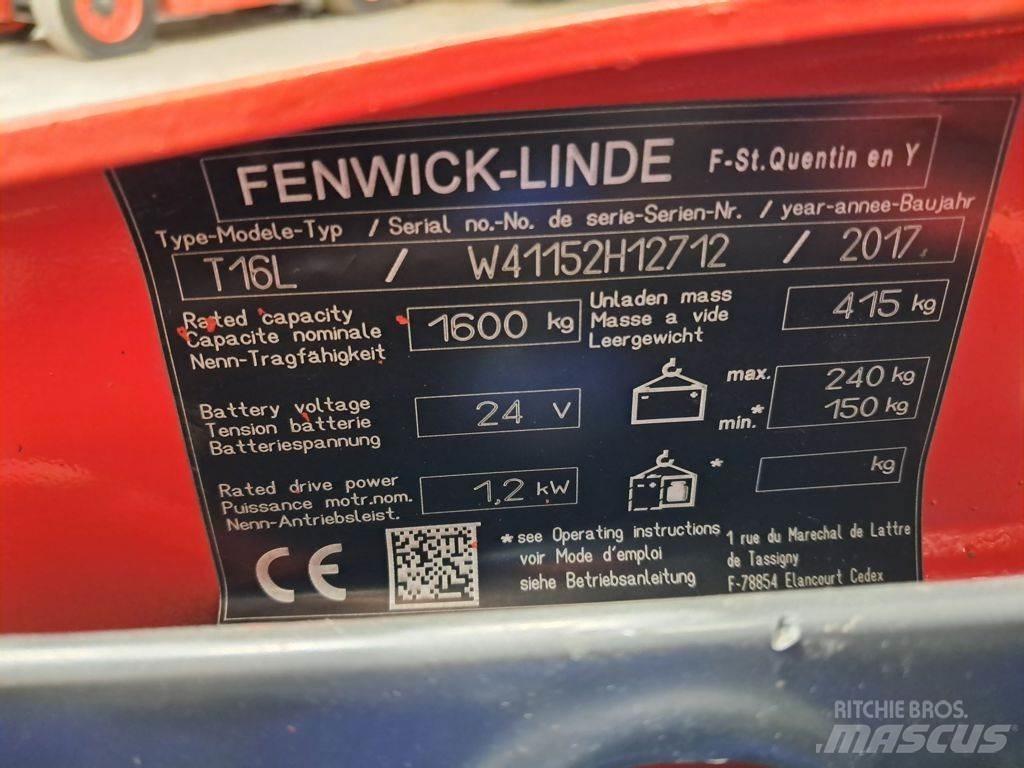 Linde T16L Нископовдигач