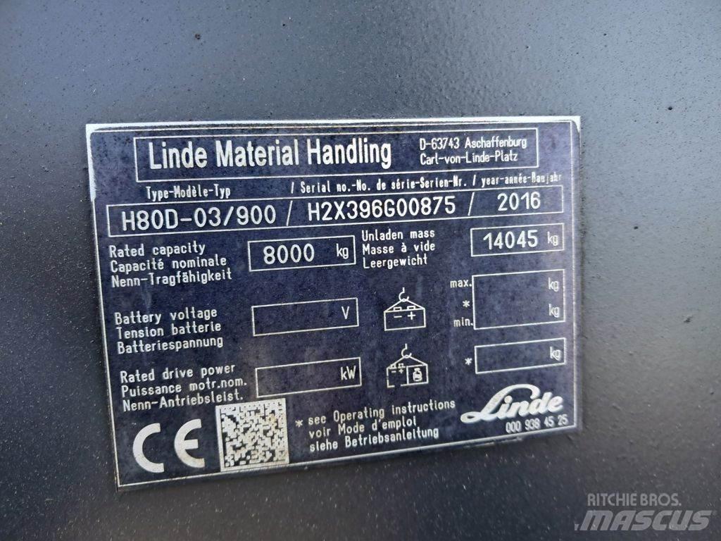 Linde H80D-03/900 Дизелови камиони