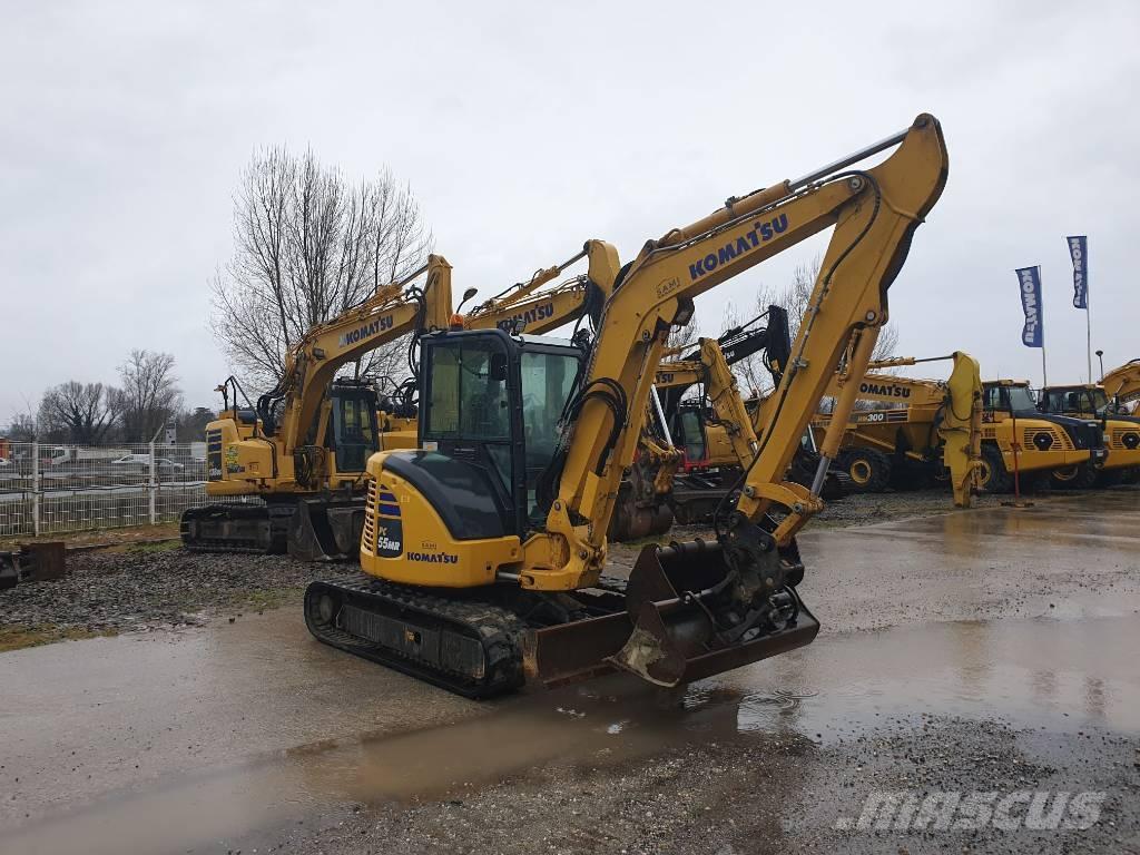 Komatsu PC55MR-5 Мини екскаватори < 7 т