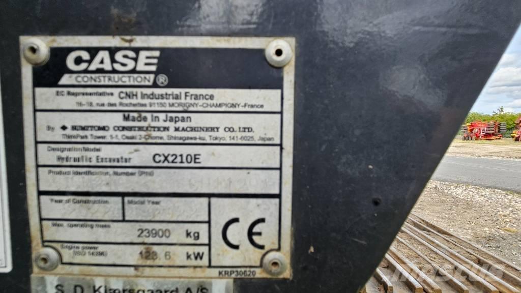 CASE CX 210 E Верижен екскаватор