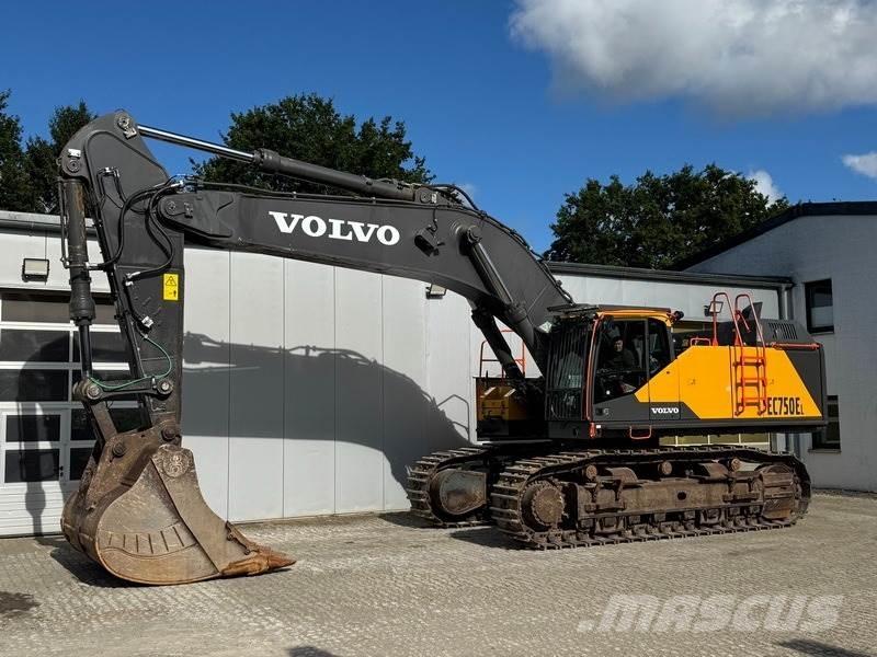 Volvo EC 750 EL Верижен екскаватор