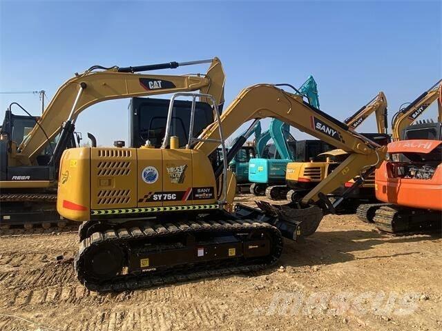 Sany SY75C Верижен екскаватор