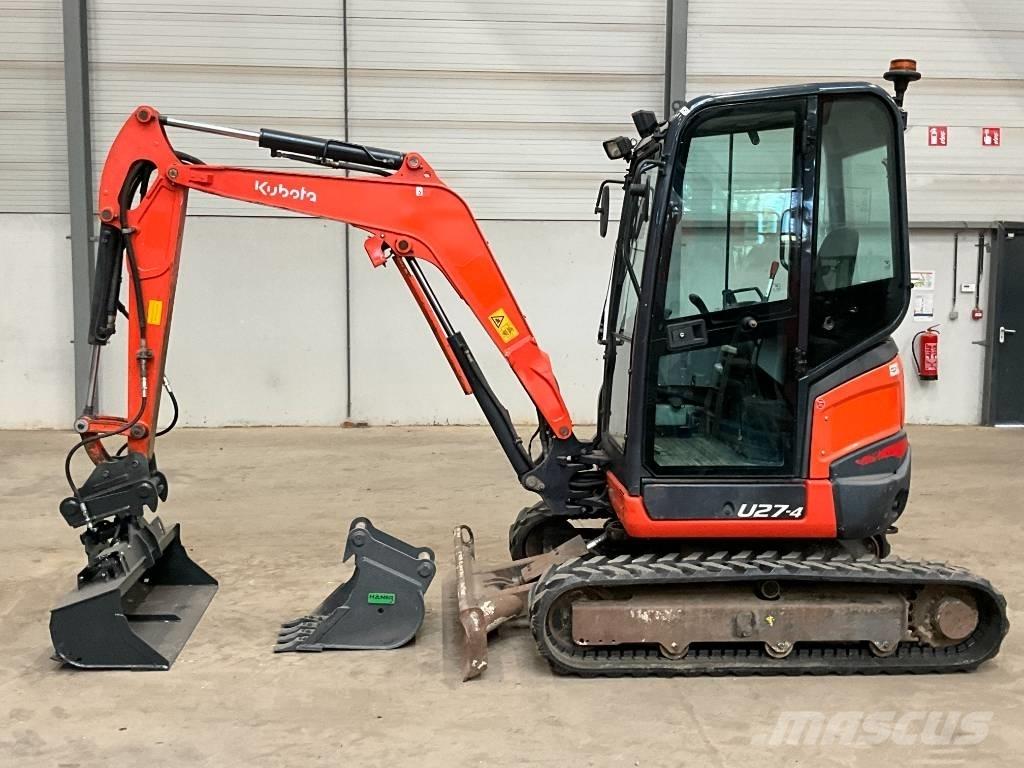 Kubota U 27-4 Мини екскаватори < 7 т
