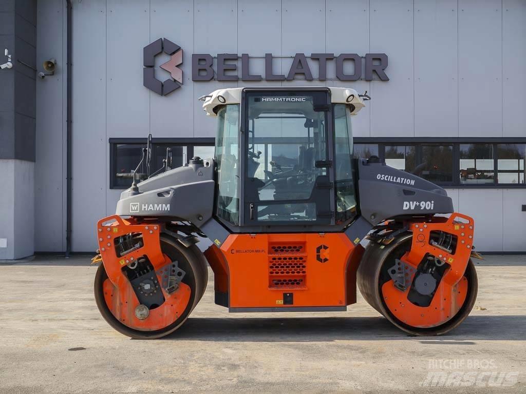 Hamm DV+ 90i VO-S Двойни барабанни ролки
