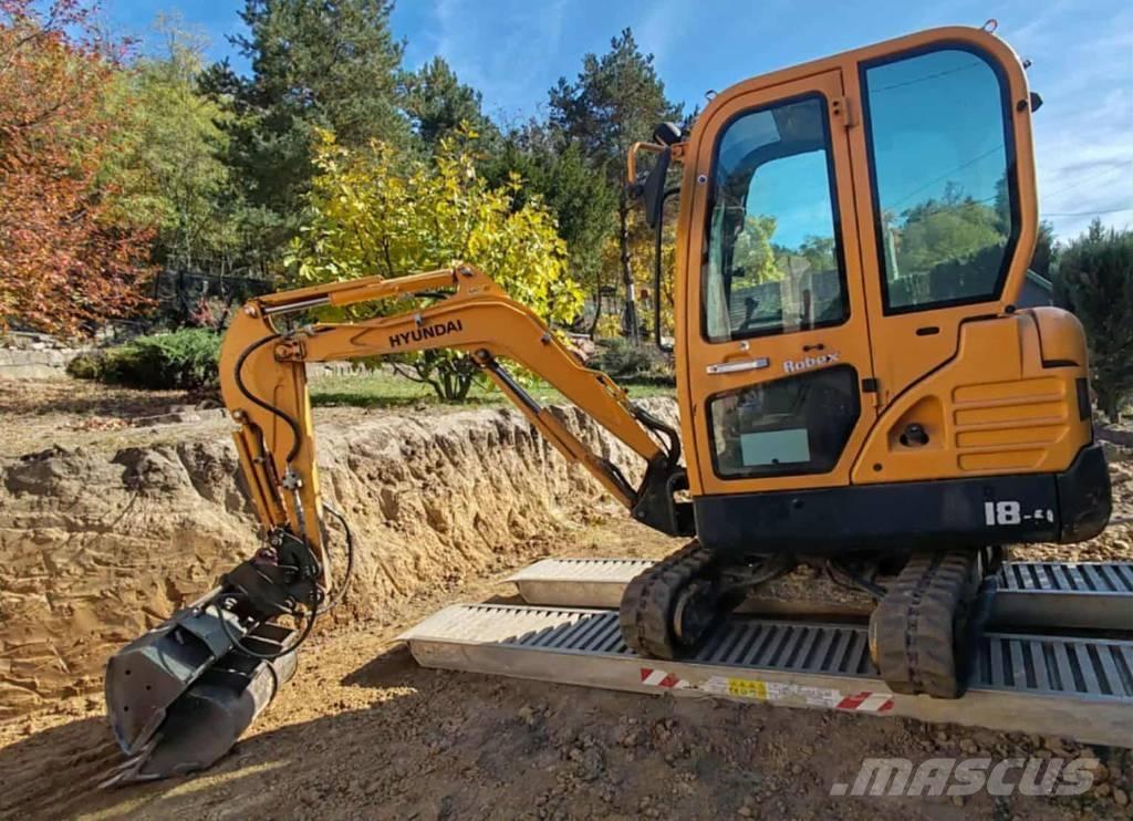 Hyundai R18-9 Мини екскаватори < 7 т