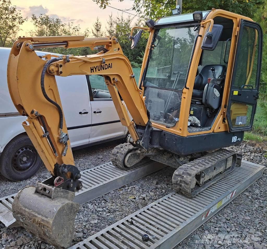 Hyundai R18-9 Мини екскаватори < 7 т