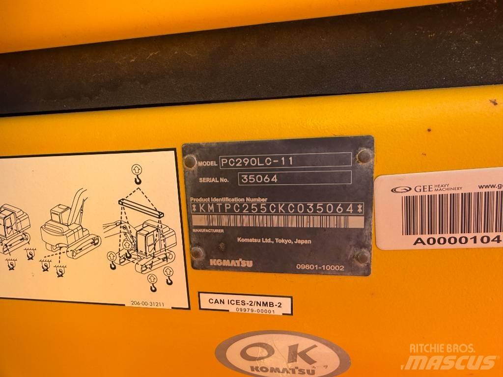 Komatsu PC290LC-11 Верижен екскаватор
