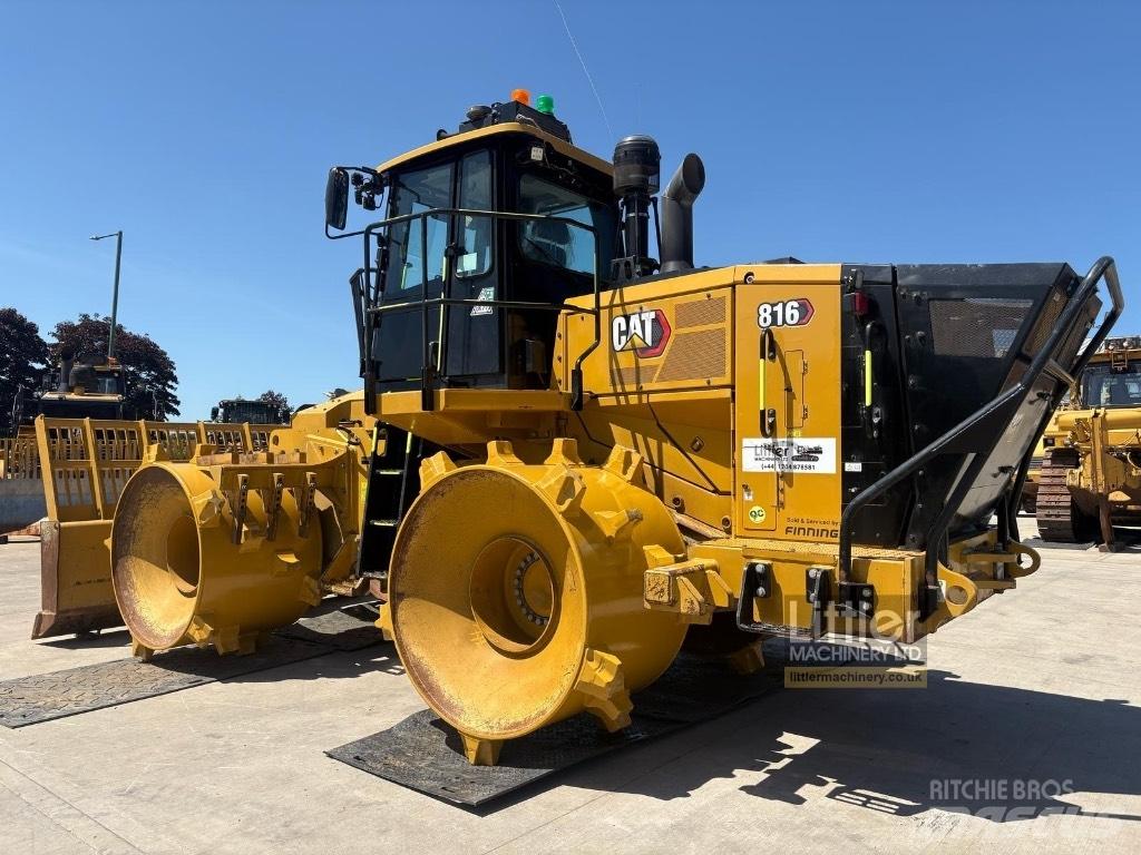 CAT 816 Машини за опаковане на отпадъци