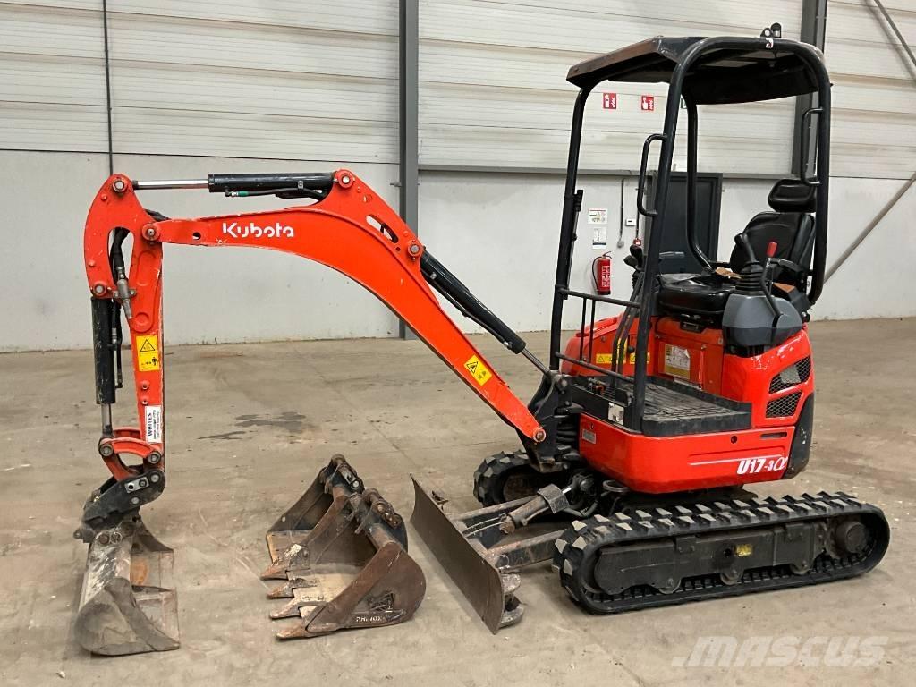 Kubota U 17-3 A Мини екскаватори < 7 т