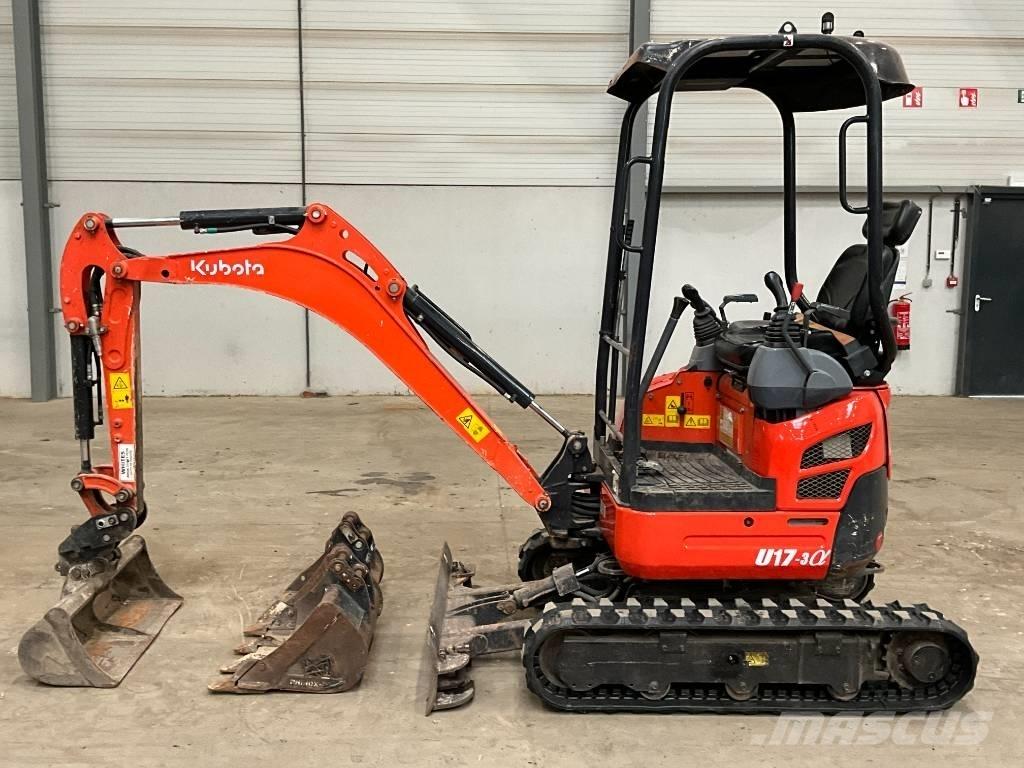 Kubota U 17-3 A Мини екскаватори < 7 т