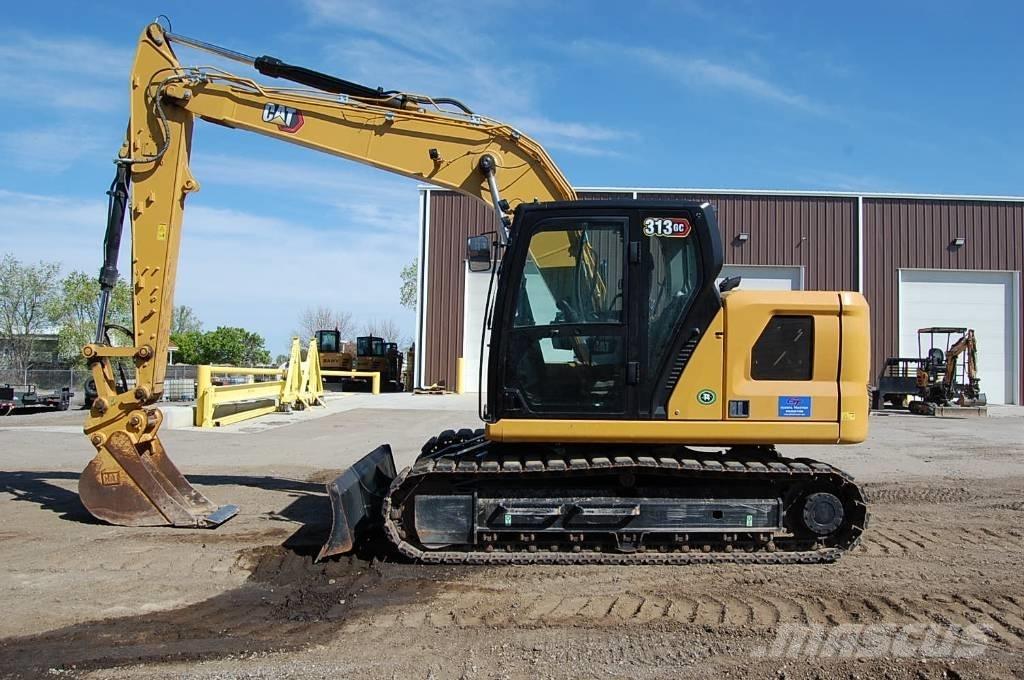 CAT 313 GC Верижен екскаватор
