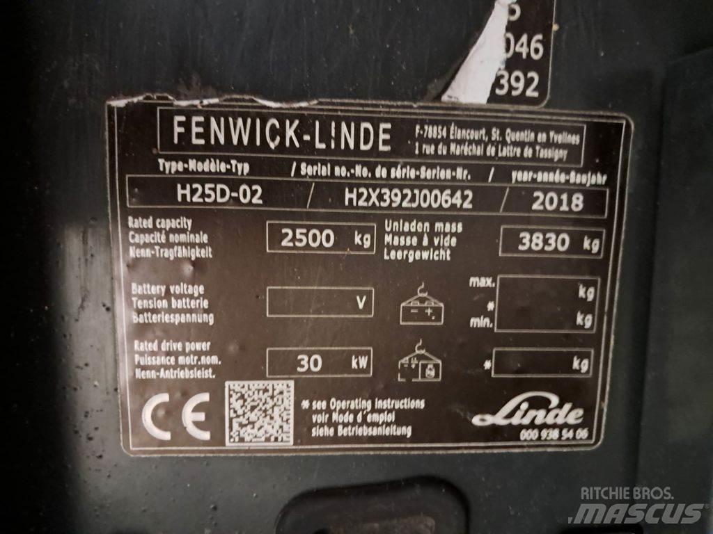 Linde H25D-02 Дизелови камиони