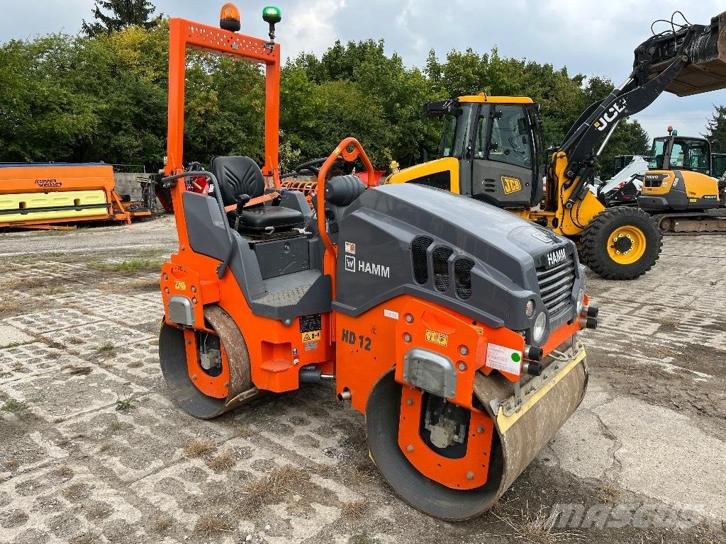Hamm HD 12 VV Двойни барабанни ролки
