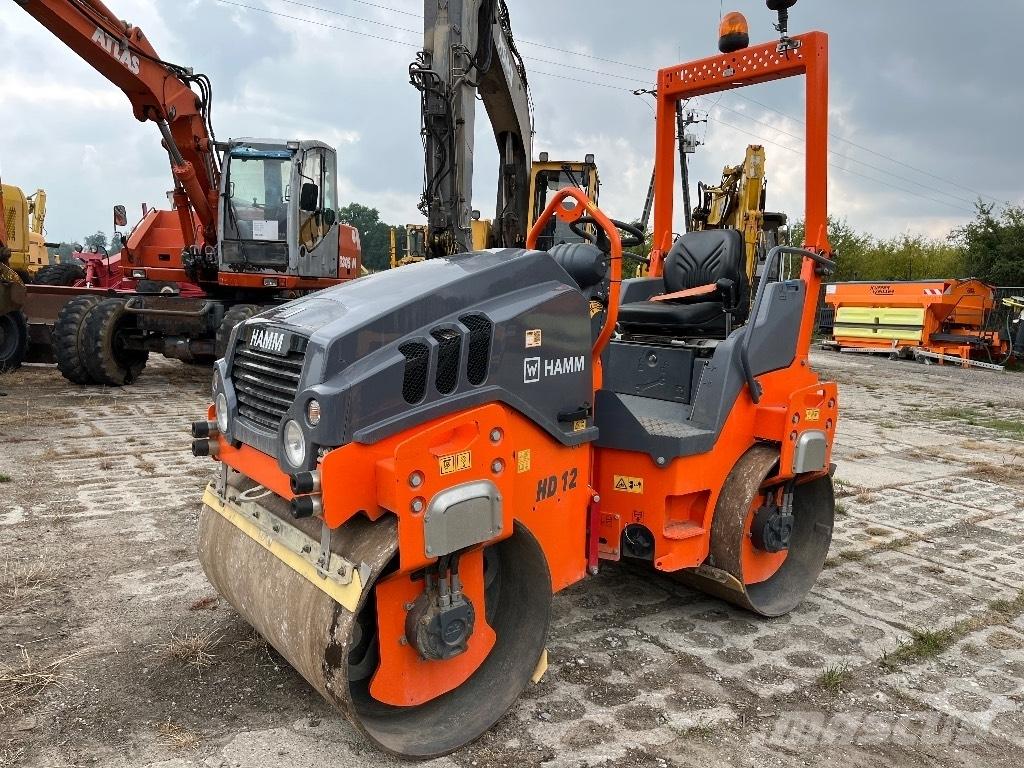 Hamm HD 12 VV Двойни барабанни ролки
