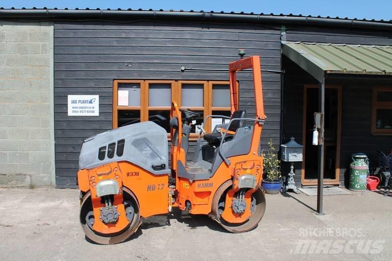 Hamm HD 12 Двойни барабанни ролки
